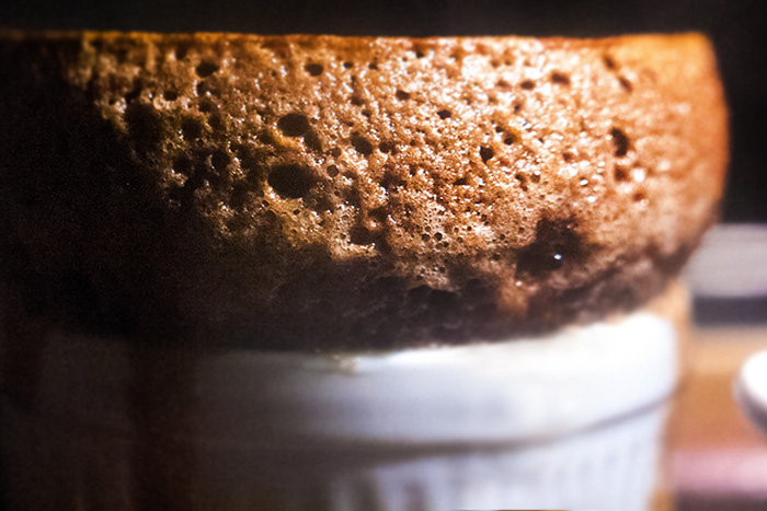 Suflê de Chocolate