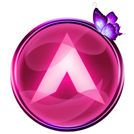 Arc Pink Butterfly theme Icon