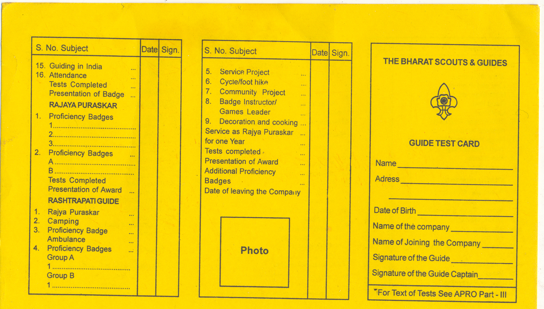 Rajya puraskar · (i) make atleast two dummy aero models different types of aircrafts. Test Card K Ramasamy S Blog For Kvs Scouts