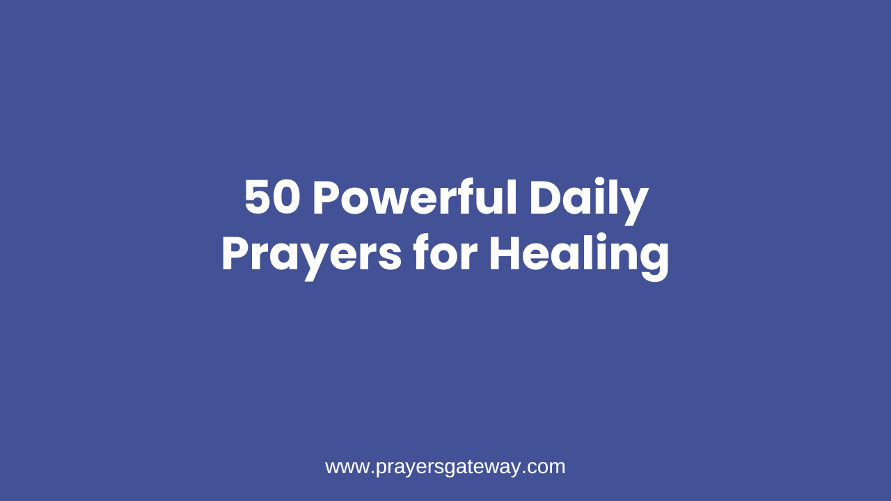 Powerful Daily Prayers