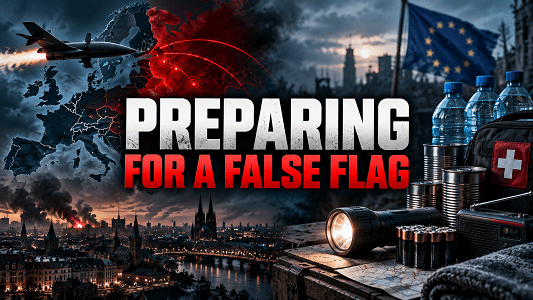 preparing for a false flag