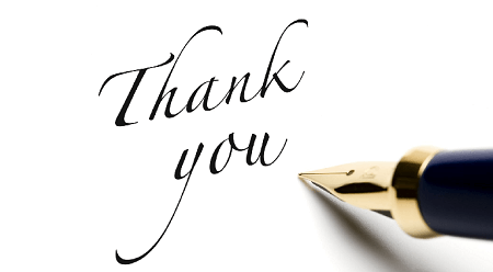 Donors - Thank You