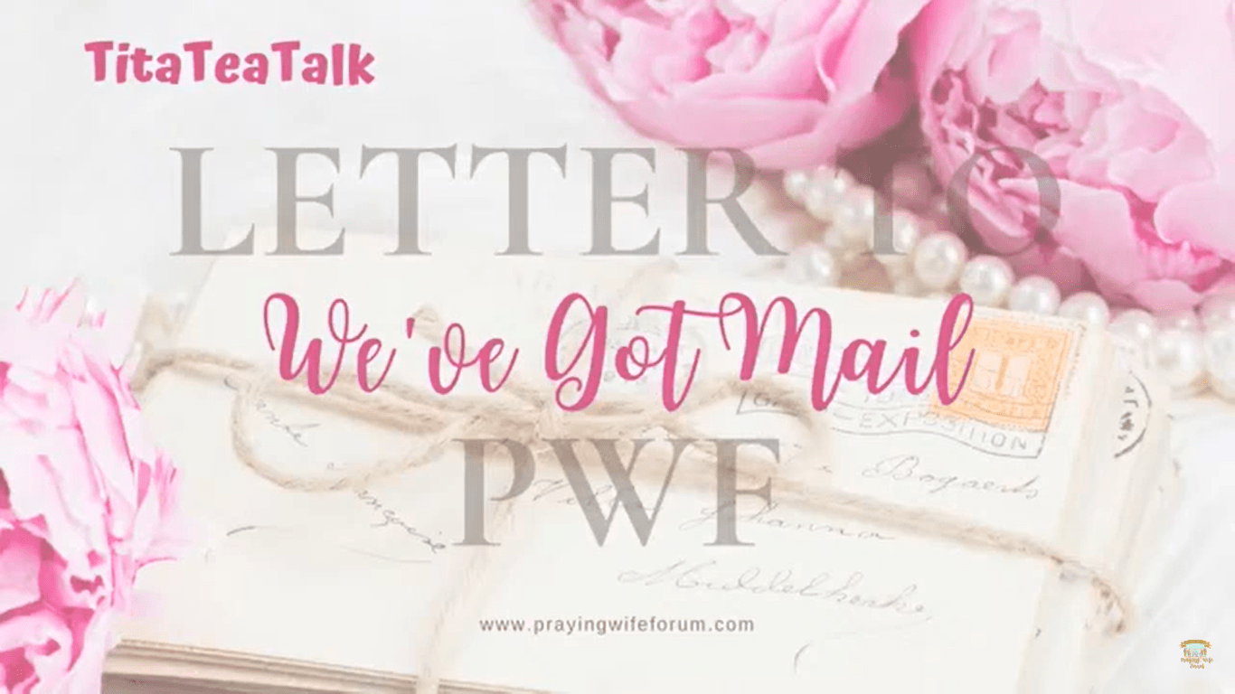 Letter To PWF: We've Got Mail