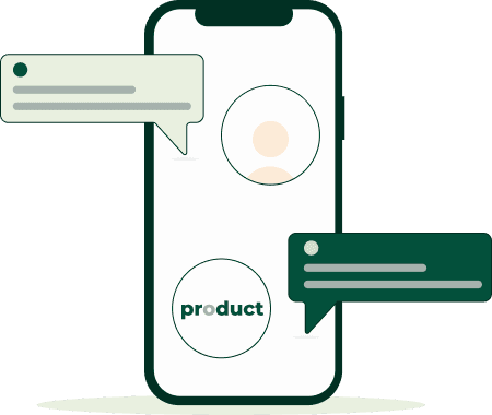 Prduct.com platform on mobile device