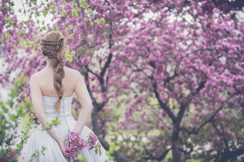 Bride On Spring Day