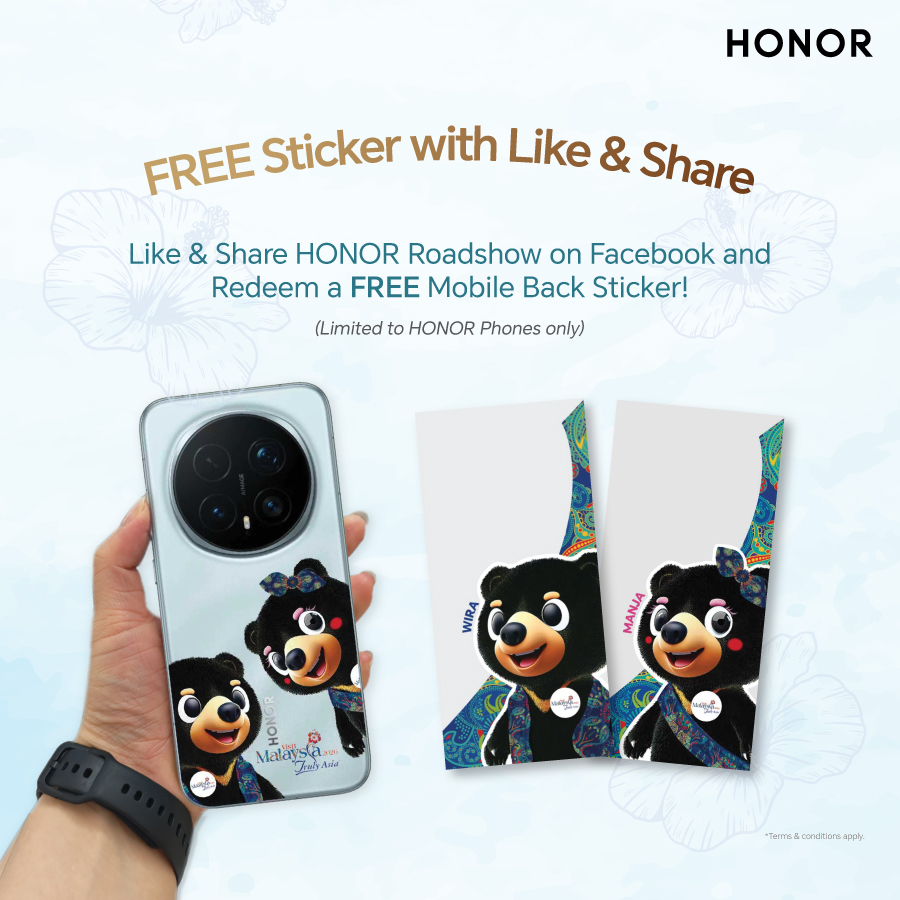 HONOR Magic8 Pro Roadshow_Free Back Casing Sticker