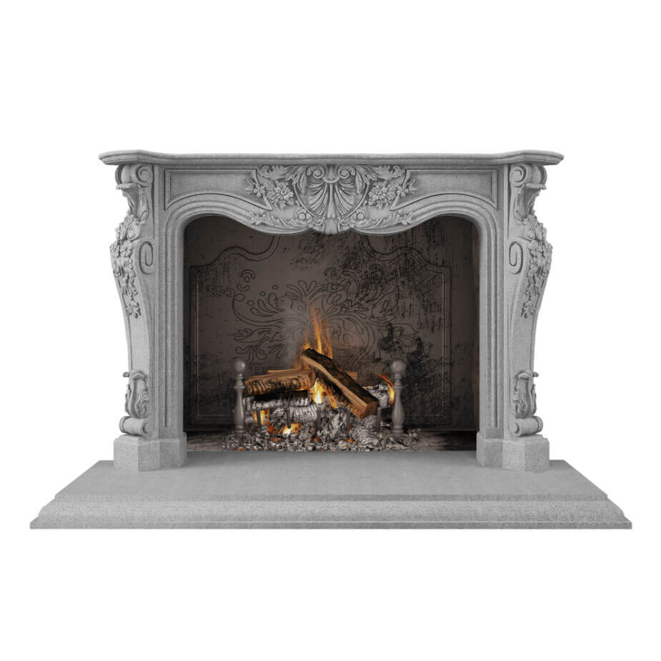 新品、未開封　城壁オストゥーニ＆フレーム　954ピース　ap-26 Athena fireplace surround - Precast Mantels