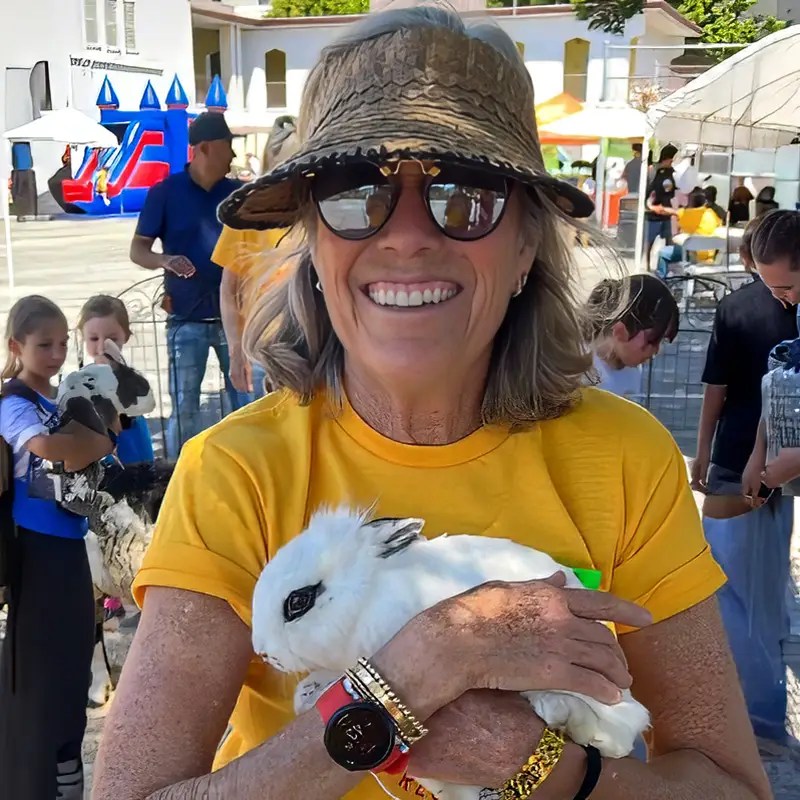 Portrait of Diane Jensen, member of the Board of Directors at Precious Lamb Preschool.