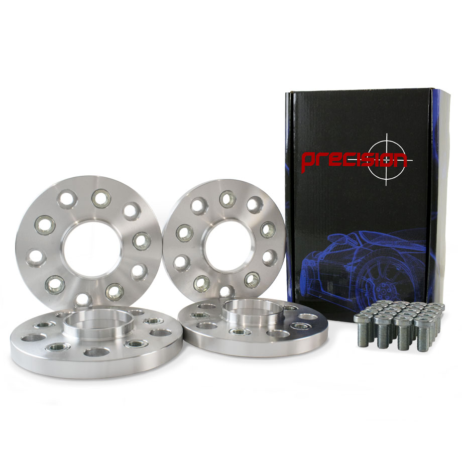 Distanziali Ruote 5x120 - 2 Pezzi 20mm + 2 Pezzi 15mm | Con Bulloni M12x1.5, Per BMW - Foto 6