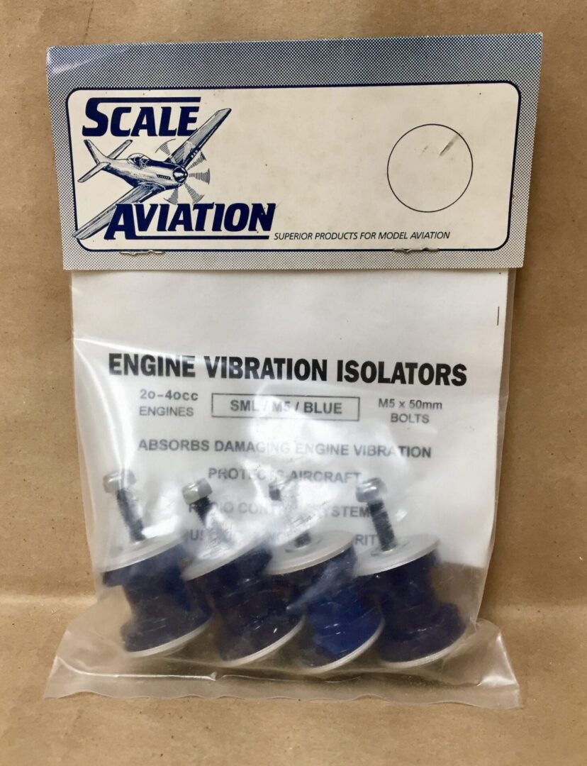 Scale Aviation Engine Vibration Isolators 20 40cc