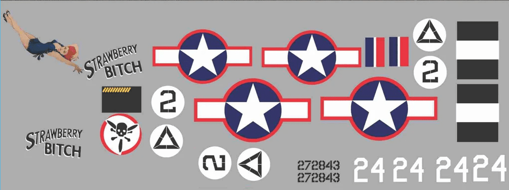 B-24D Liberator Strawberry Bitch 512BS/376BG Ploesti Raid - La Boutique Du Pilote 2