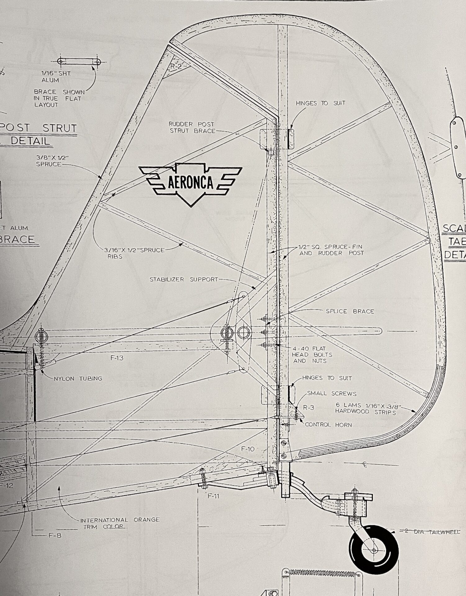 (RCM) Aeronca 7-AC Champion 1/3 Scale (140.5")(Robert Sweitzer) Plan Set - Image 2