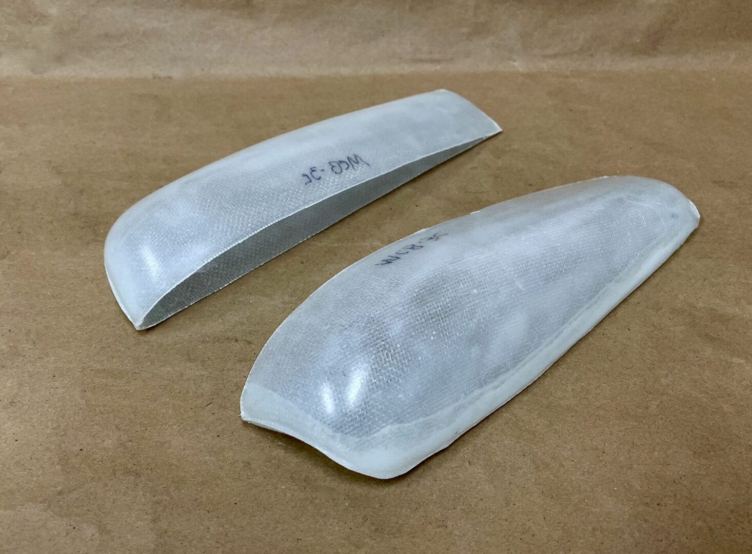 Wing Tips in Grey Color With Markings