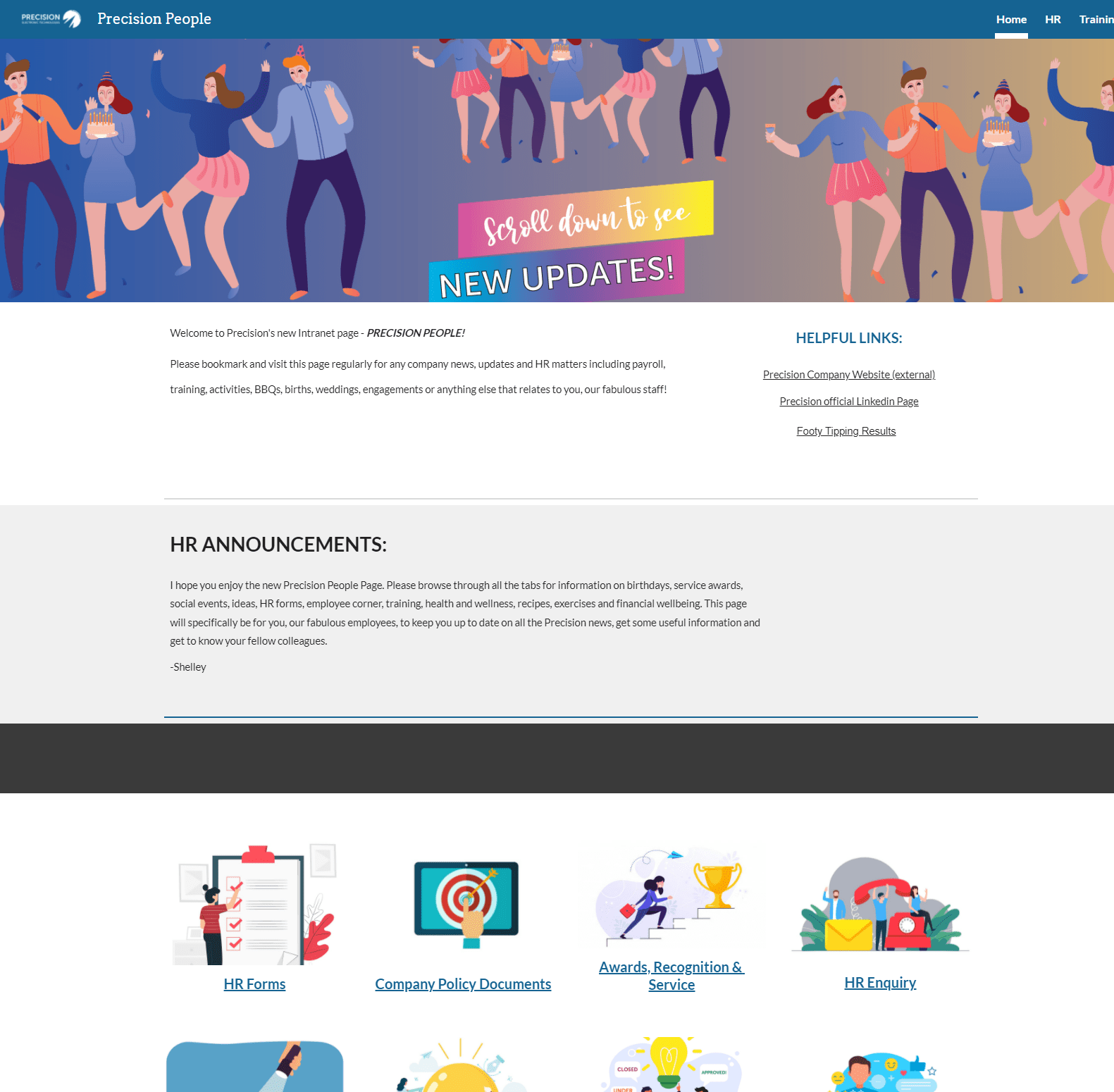 Screenshot of Precision People