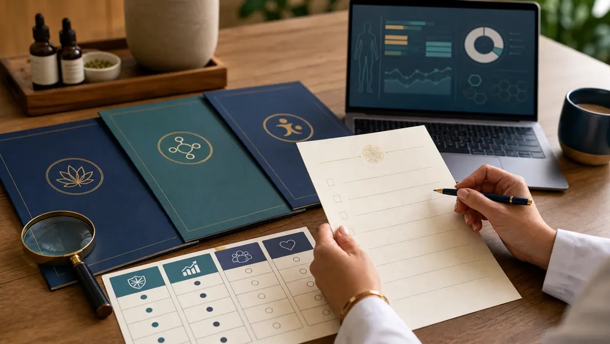 Practitioner reviewing key questions before choosing a functional medicine licensee program