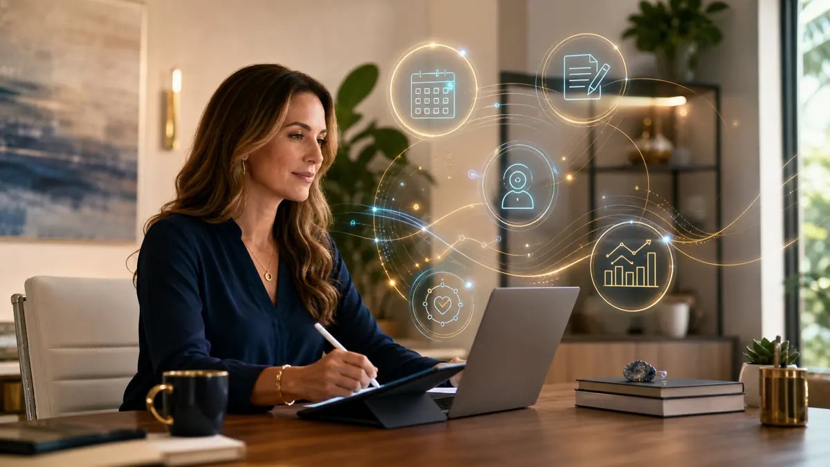 AI-assisted functional medicine practice management workflow for scheduling, follow-up, and outcomes