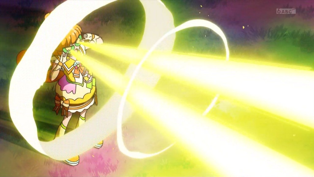 プリキュア まさか目からビームに後輩ができるとは