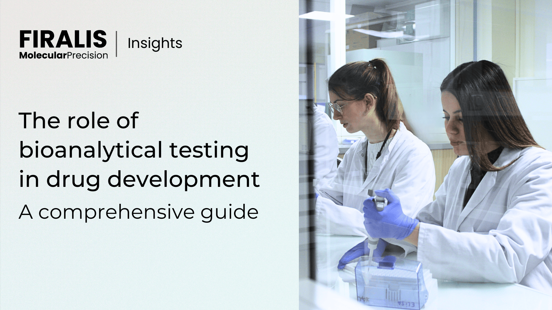 The role of bioanalytical testing in drug development