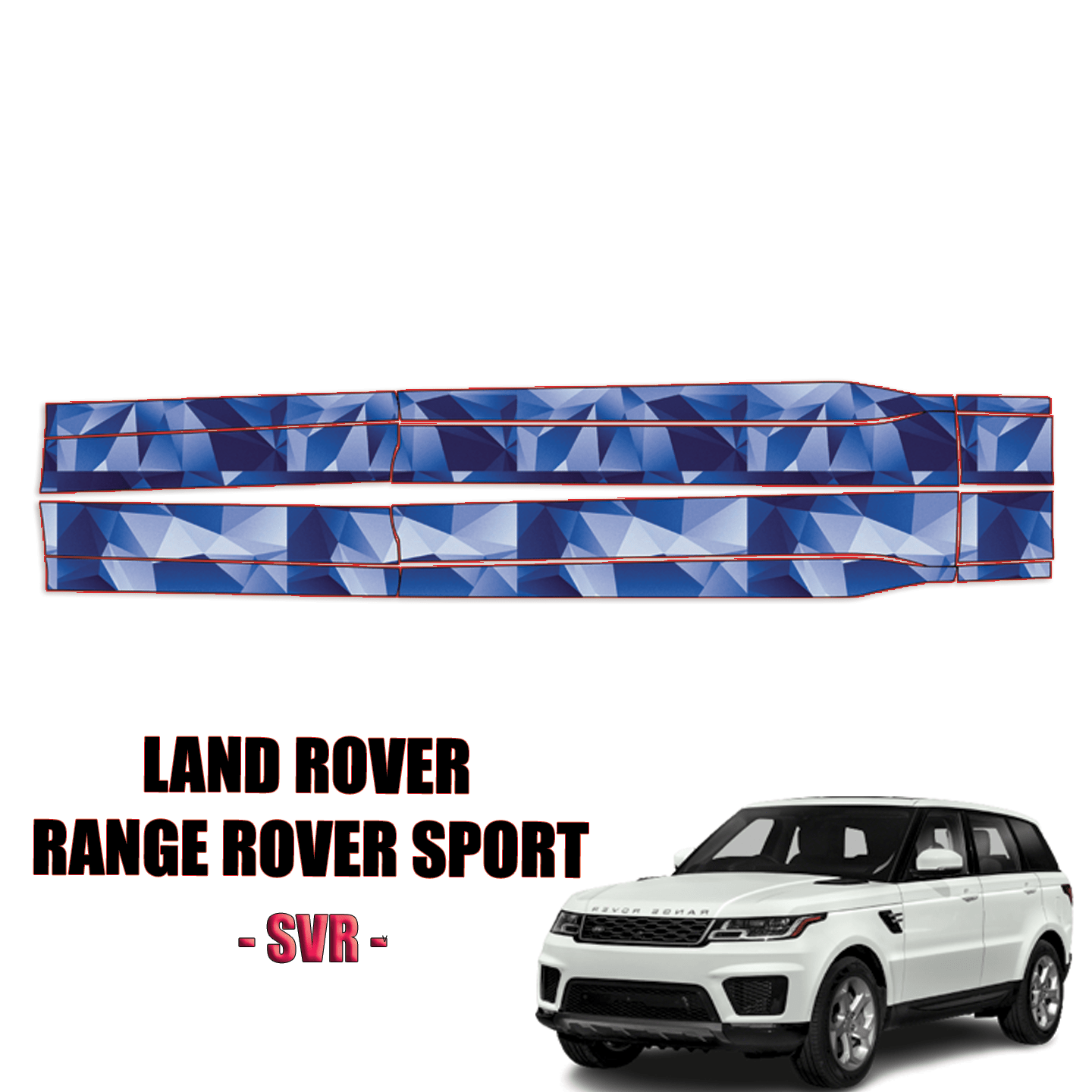 2018-2022 Land Rover Range Rover Sport - SVR Precut Paint Protection ...