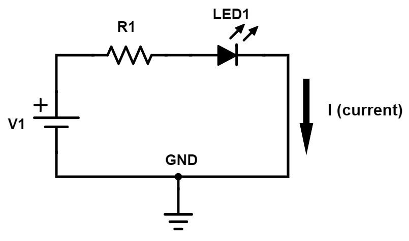 Simple Schematic Diagram With Resistors Capacitors And Transistors