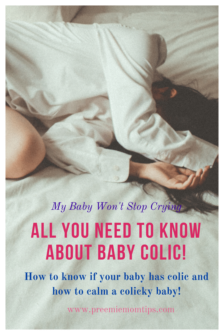 colic in premature babies