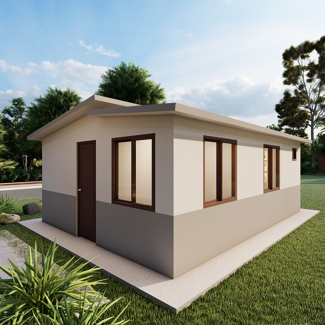 Prefab two bedroom