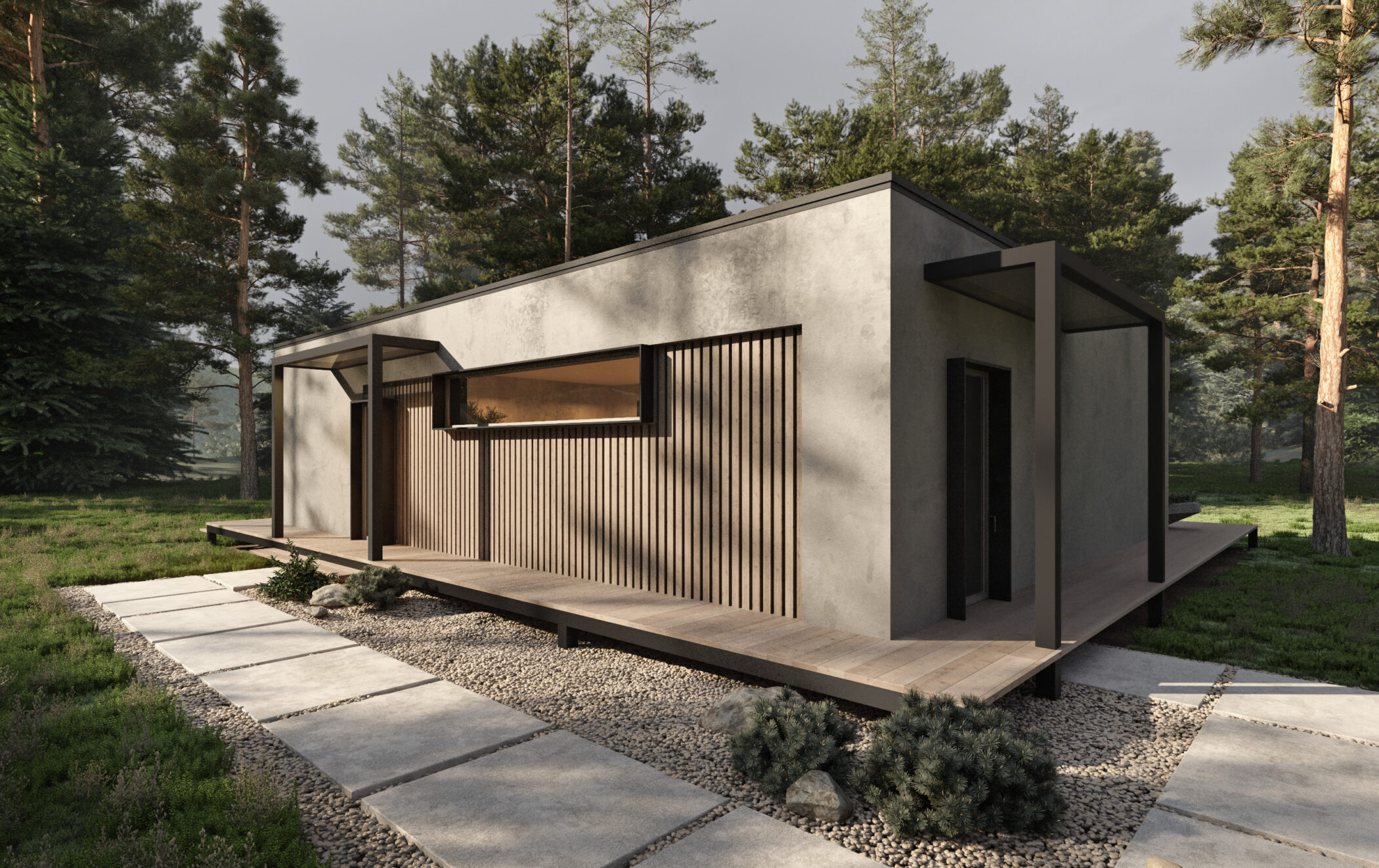 Modern-b 45 (2-bedroom)