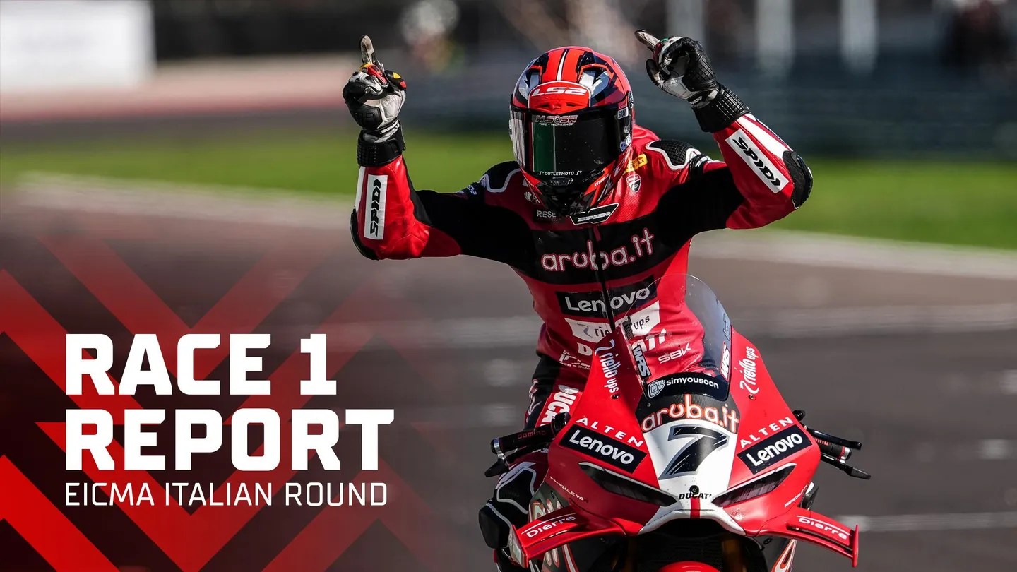WSBK: VICTORIA DE LECUONA: el #7 se impone en la Carrera 1 de Cremona