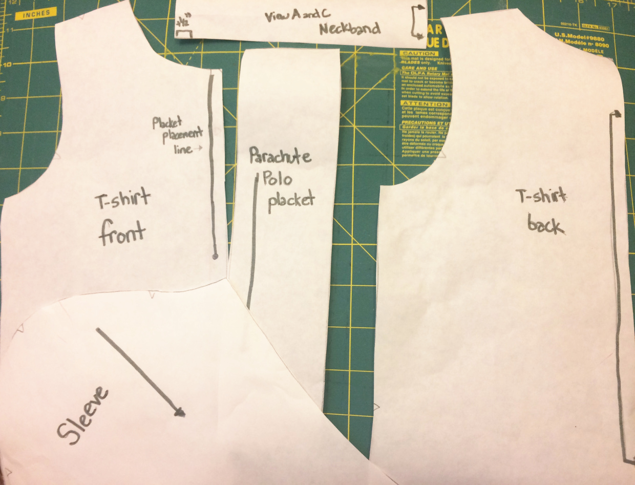 sloper pattern for t-shirt