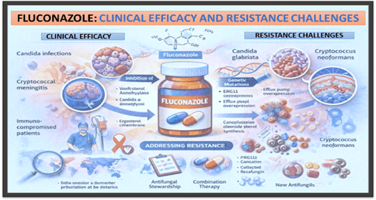 A Comprehensive Review on Fluconazole: Clinical Efficacy, Pharmacokinetics, and Newly Emerging Challenges of Resistance