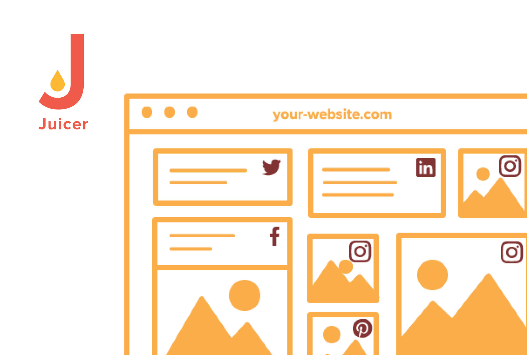 Juicer is a service that allows you to enter in the name of your social media accounts (or, if you prefer, hashtags) and juicer will automatically pull the . Juicer Consolidated Social Media Feeds For Wordpress