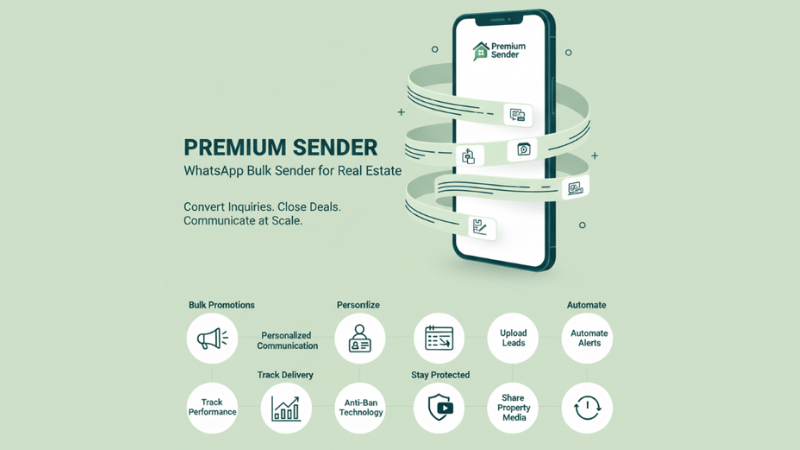 Why You Should Use WhatsApp Bulk Message Sender for the Real Estate Industry?