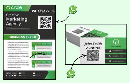 WhatsApp QR Code Generator Use Case 1