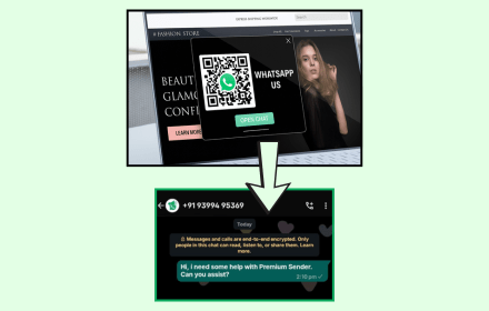 WhatsApp QR Code Generator Use Case 3