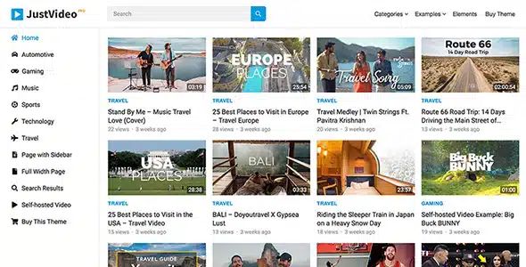 Justvideo Wordpress Theme Wpenjoy - Download Amazing Space Illustration | Mobile