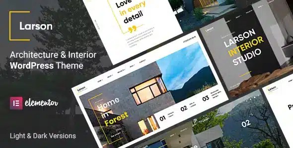 Larson Architecture WordPress Theme