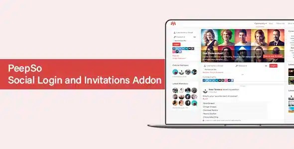 PeepSo Social Login and Invitations Addon