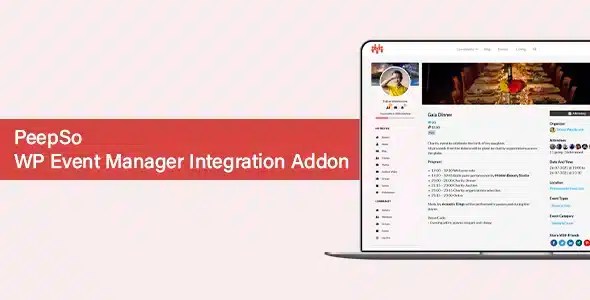 PeepSo WP Event Manager Integration Addon