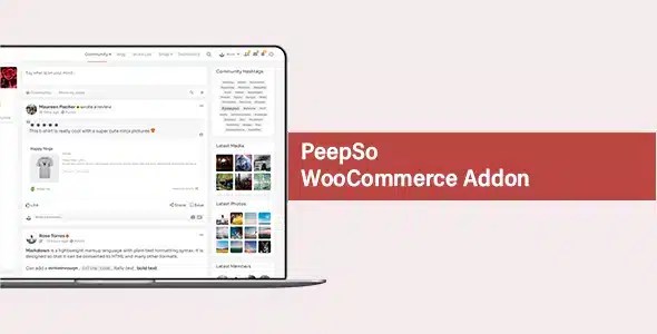 PeepSo WooCommerce Addon