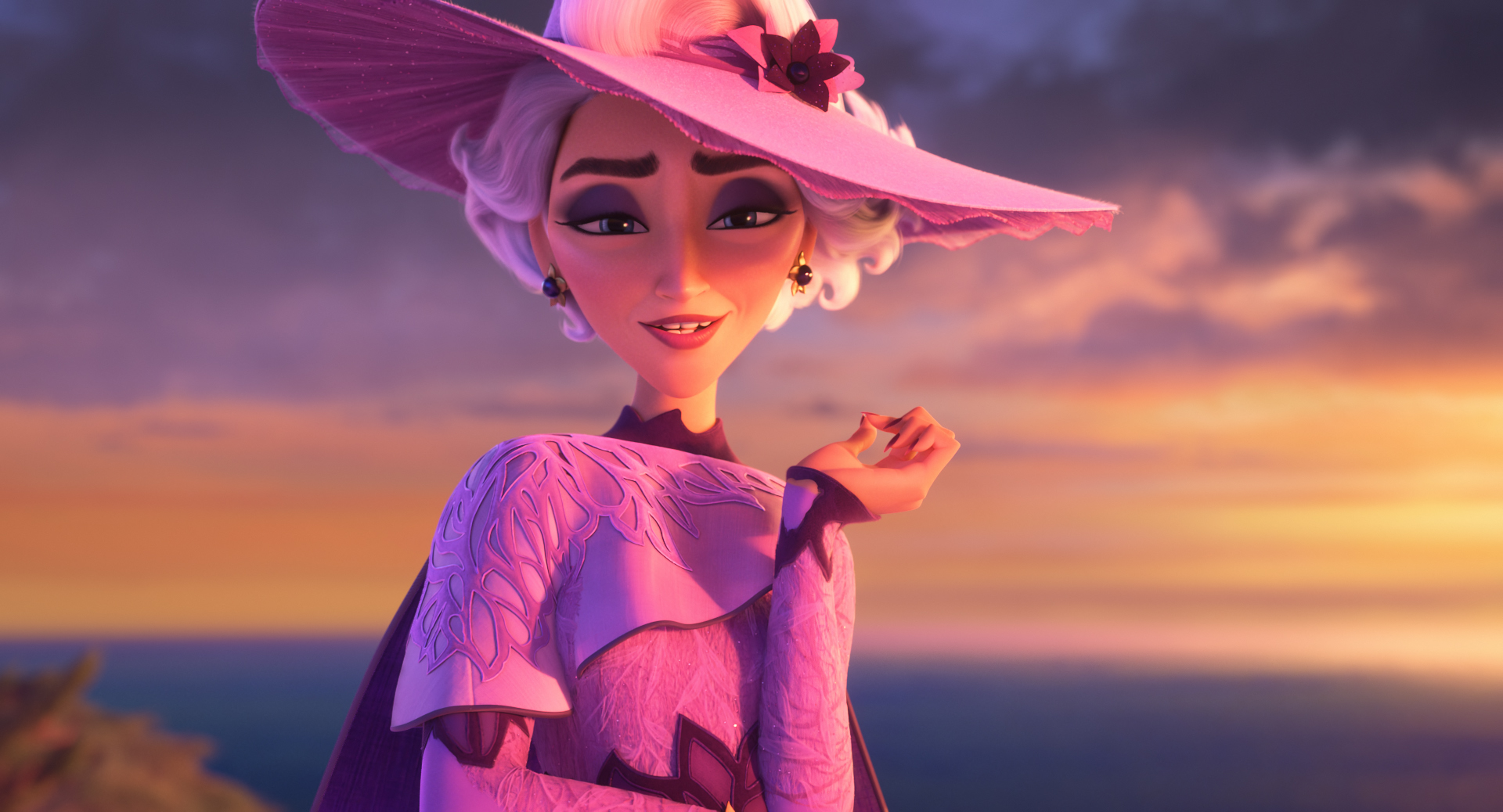 Queen Celeste (voiced by Jodie Foster) in Walt Disney Animation Studios' "Hexed". © 2026 Disney Enterprises, Inc. All Rights Reserved.