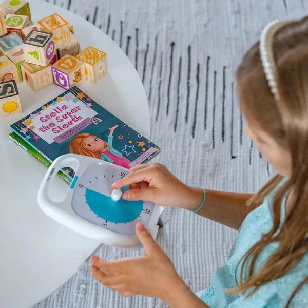 Time Timer Plus 20 Minute Prepp D Kids - Geometric Illustration Collection - High Resolution Quality