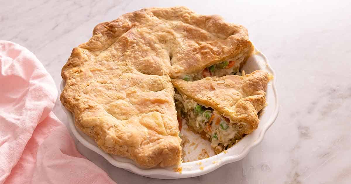If you want to cut down on the prep, substitute a boxed pie crust, but if you're feeling ambitious, take a shot at tammy's homemade crust! Chicken Pot Pie Recipe Preppy Kitchen
