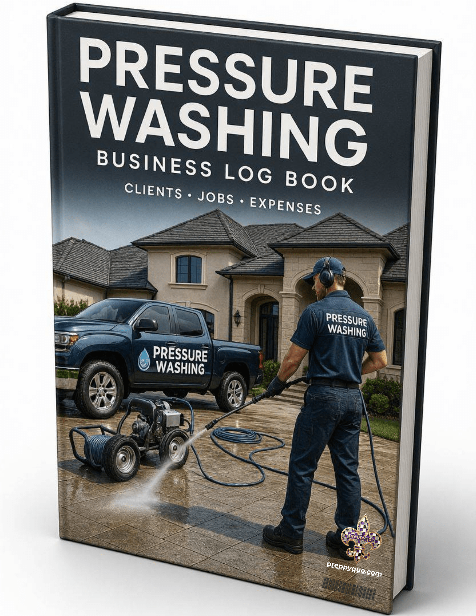 PRESSURE WASHING BUSINESS LOG BOOK