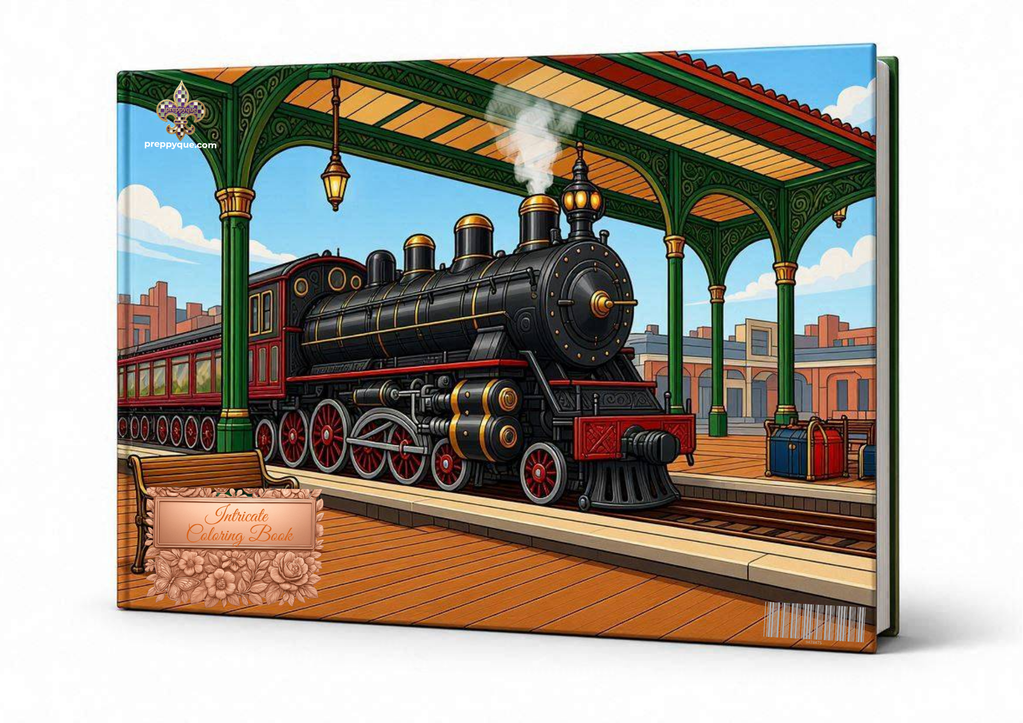 TRAIN COLORING BOOK