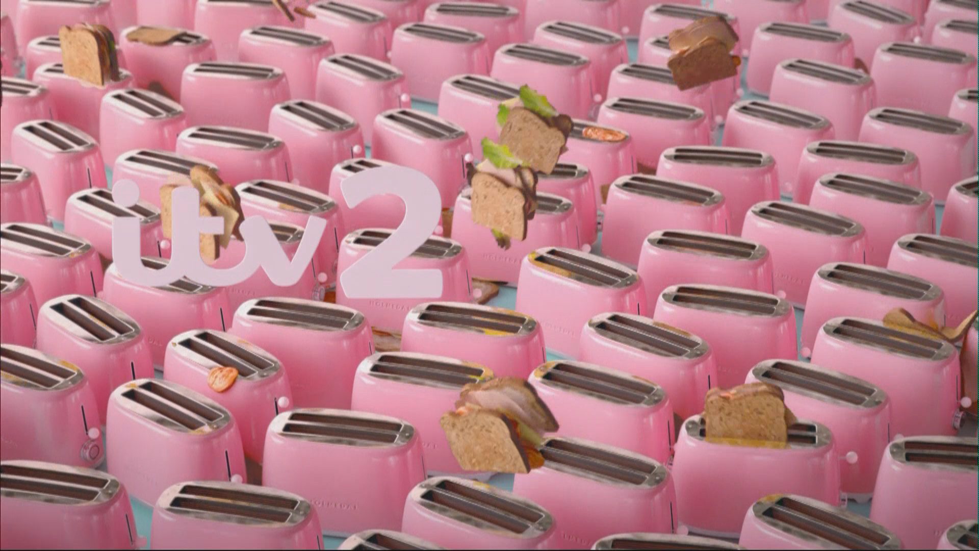 Sometimes the logo appears on a light blue background and the itv logo is in 3d and is facing downwards. ITV2: 2015 Idents | Presentation Archive