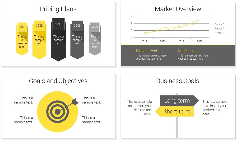 Modern Business Plan Powerpoint Template Presentationdeck Com