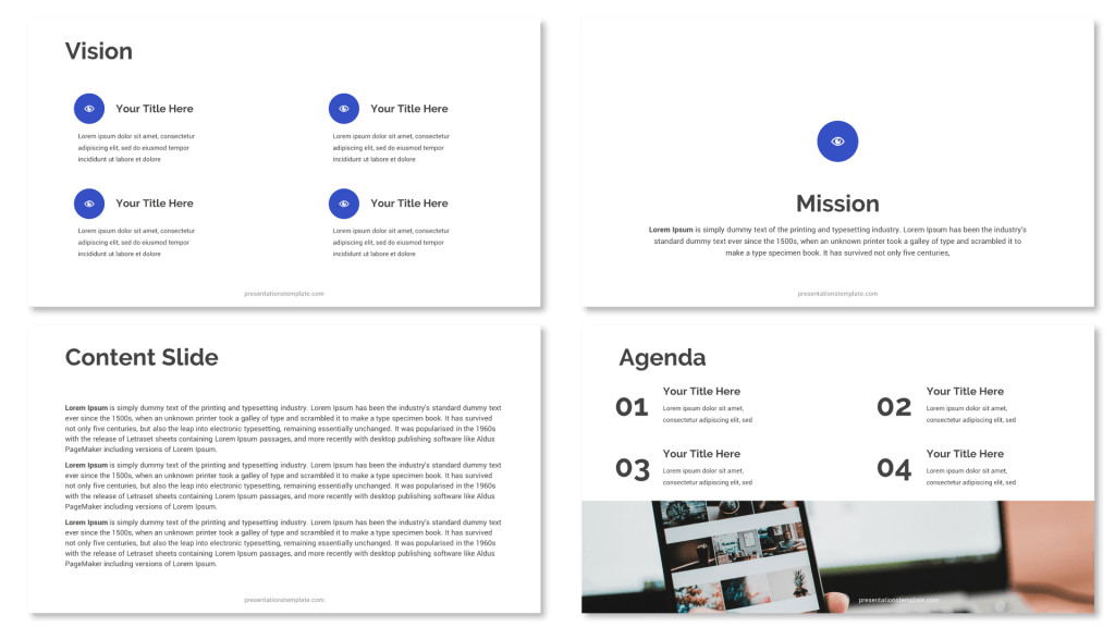 2020 Business Plan Powerpoint Template Free Presentations Template