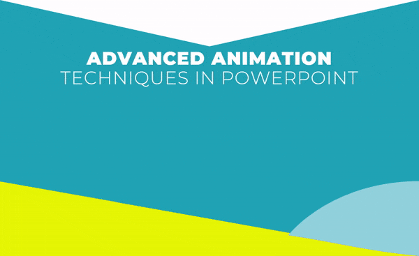Advanced animation in powerpoint. read some techniques and tips.