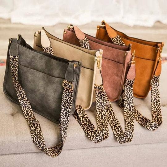 cheetah crossbody
