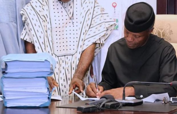 Osinbajo Signs Diaspora Commission Establishment Bill